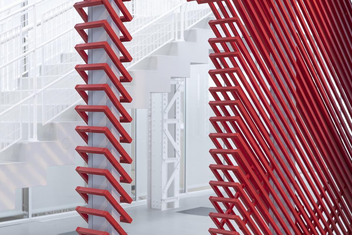 Фрагмент инсталляции на Проспекте ГЭС-2