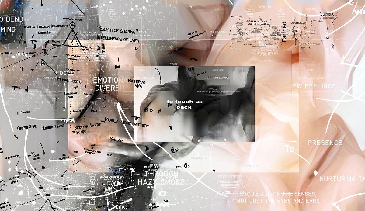 Абстрактное изображение со схемами и надписями