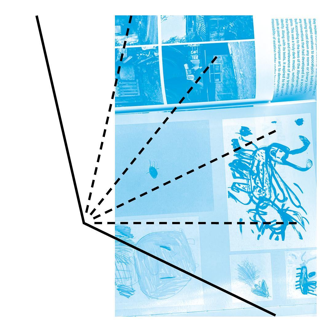 Коллаж в фирменном стиле фестиваля