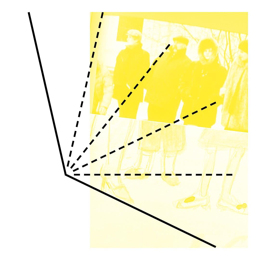 Коллаж в фирменном стиле фестиваля