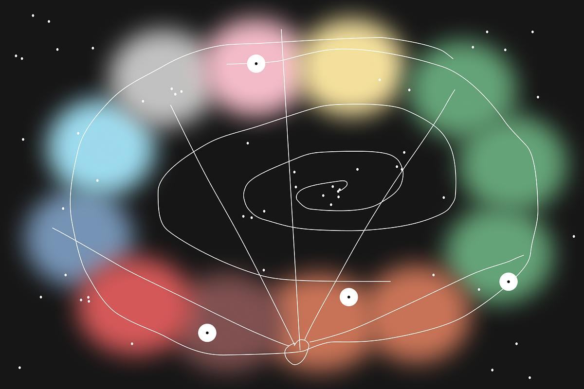 Иллюстрация вселенная