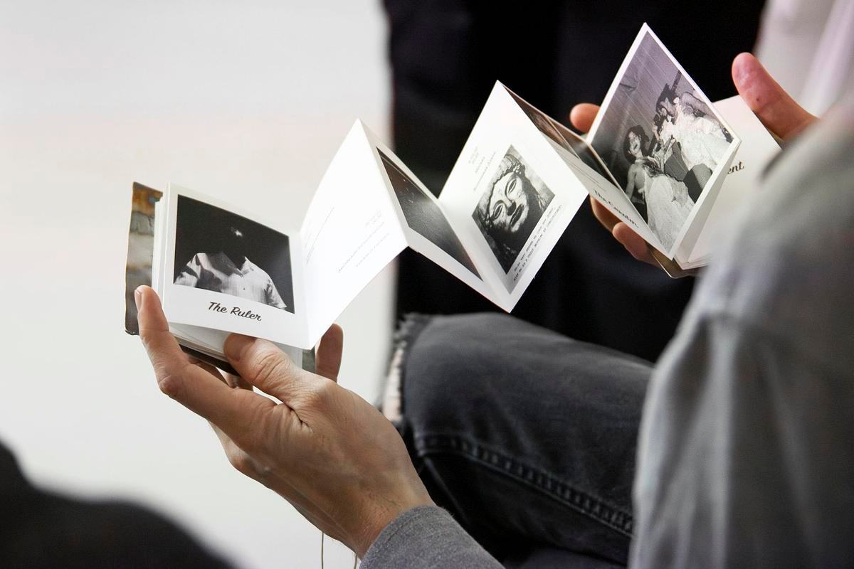 Бумажная гармошка с фотографиями