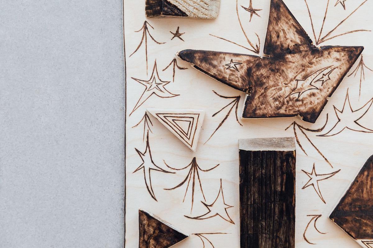 Деревянные узоры