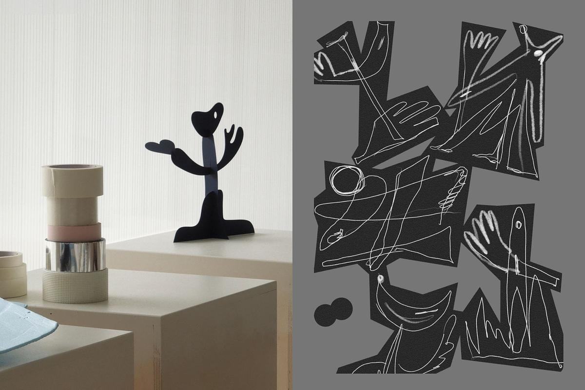 Фрагменты работ художника