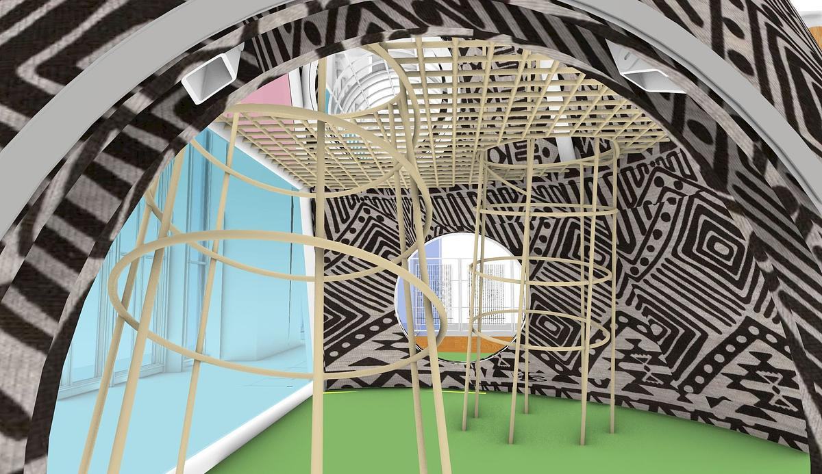 Трехмерная визуализация игровой "Ниже травы"