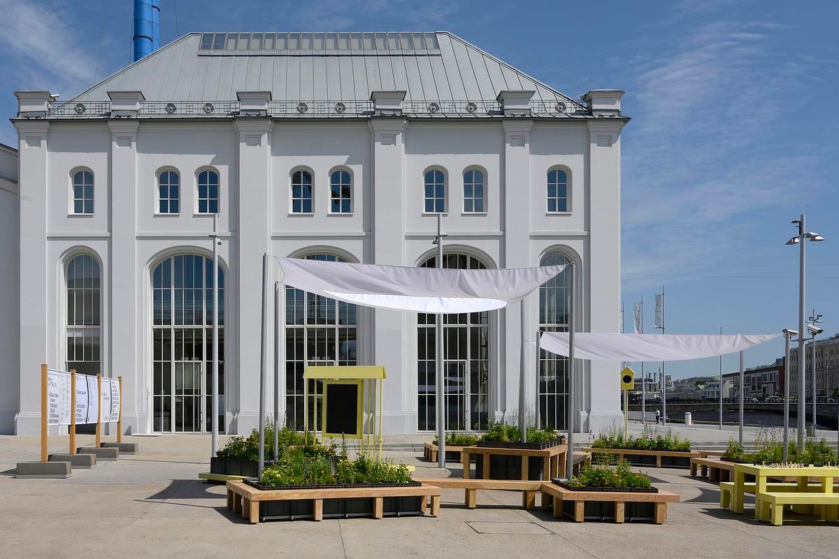 Общий вид палисадника